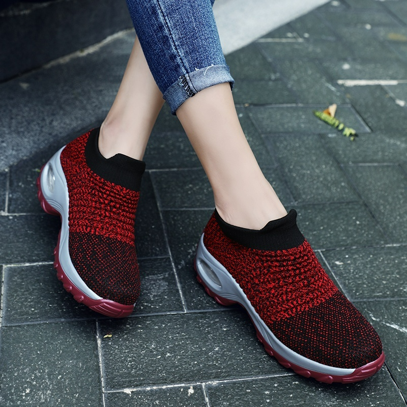 Women's Cozy Slip-On Sneakers – Air Cushion
