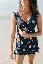 Ginger Quick-Dry Swim Romper