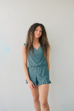 Ginger Quick-Dry Swim Romper