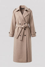 Women's Double Breasted Long Coat