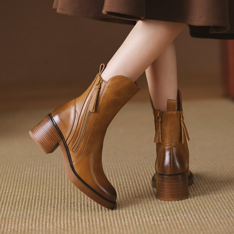 Mia Ankle Boots – Cushioned Comfort