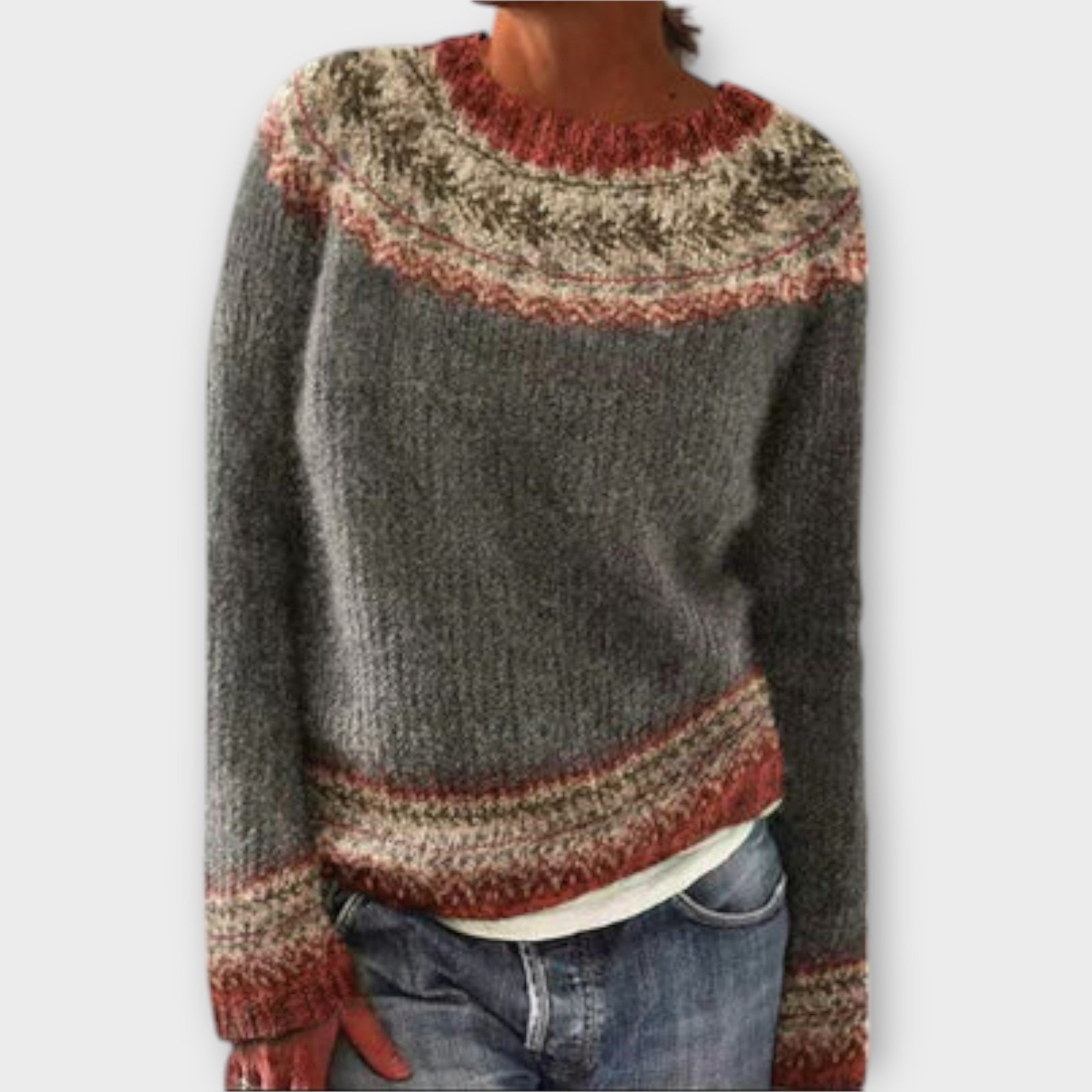 Sofía | Suéter Multicolor De Estilo Casual