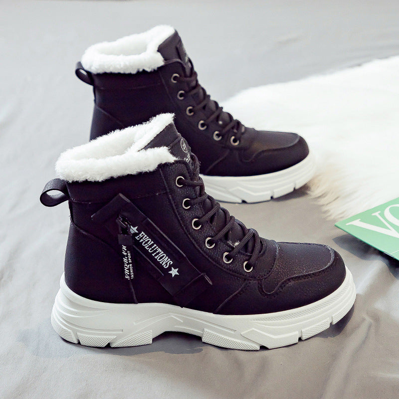Women's Cozy Snow Boots – Thermal Fleece Lined