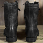 Women's Lace-Up Combat Boots – Timeless Silhouette