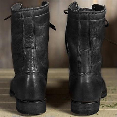 Women's Lace-Up Combat Boots – Timeless Silhouette