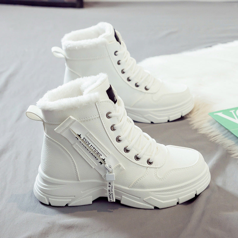 Women's Cozy Snow Boots – Thermal Fleece Lined