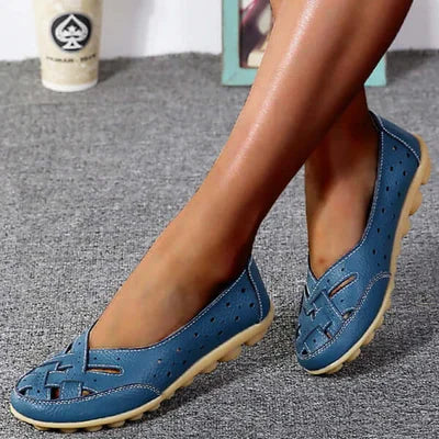 Women's Comfort Loafers – Breathable Leather