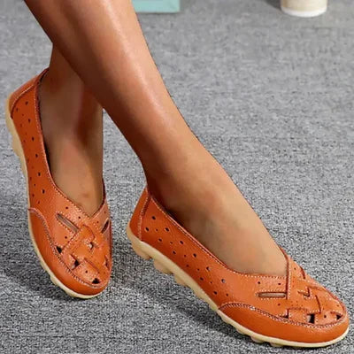 Women's Comfort Loafers – Breathable Leather
