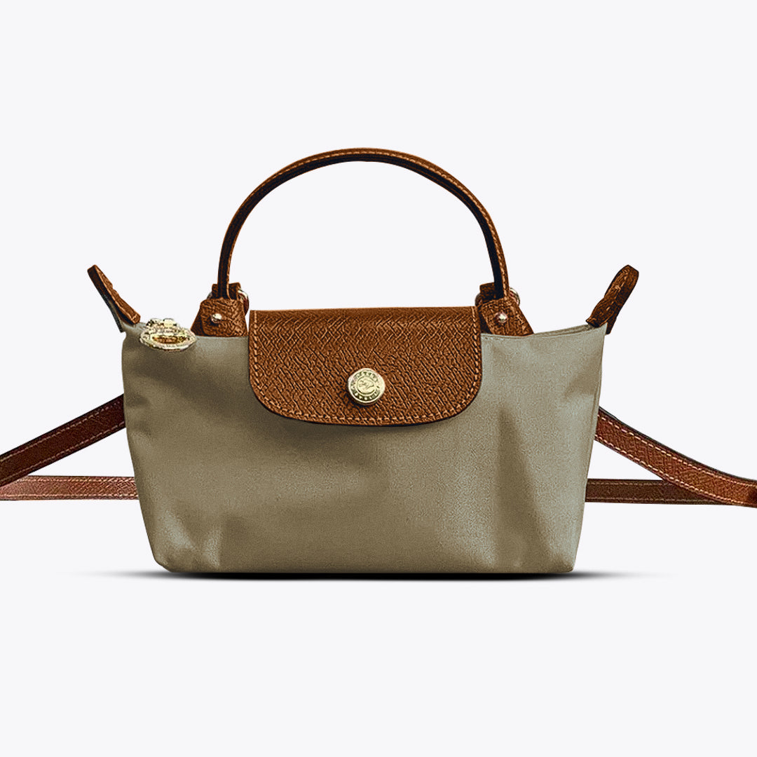Women's Mini Crossbody Bag - Compact PU Leather Everyday Handbag
