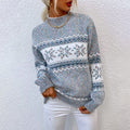Women’s Lura Sweater – Geometric Pattern