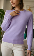 Women's Cozy Knit Sweater – Crew Neck