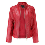 Elegant Leather Jacket for Women