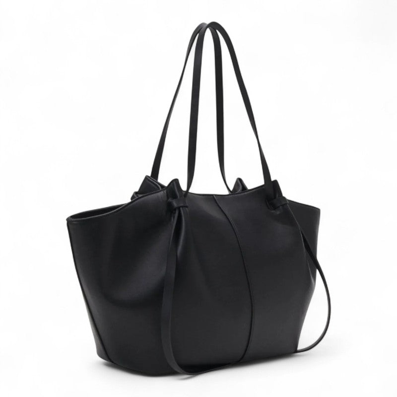 Women's Chic Large Tote Bag – Faux Leather