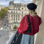 Amelia Oversized Bomber Jacket