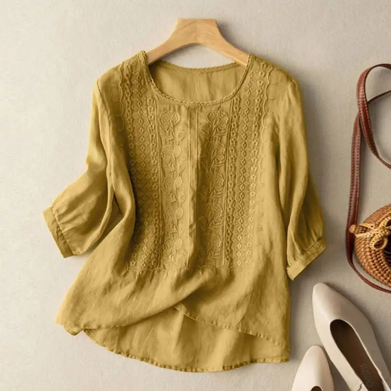 Jimena | Blusa Bordada Elegante