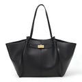 Women's Chic Large Tote Bag – Faux Leather