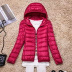 Women's Hooded Down Jacket – Featherlight & Packable