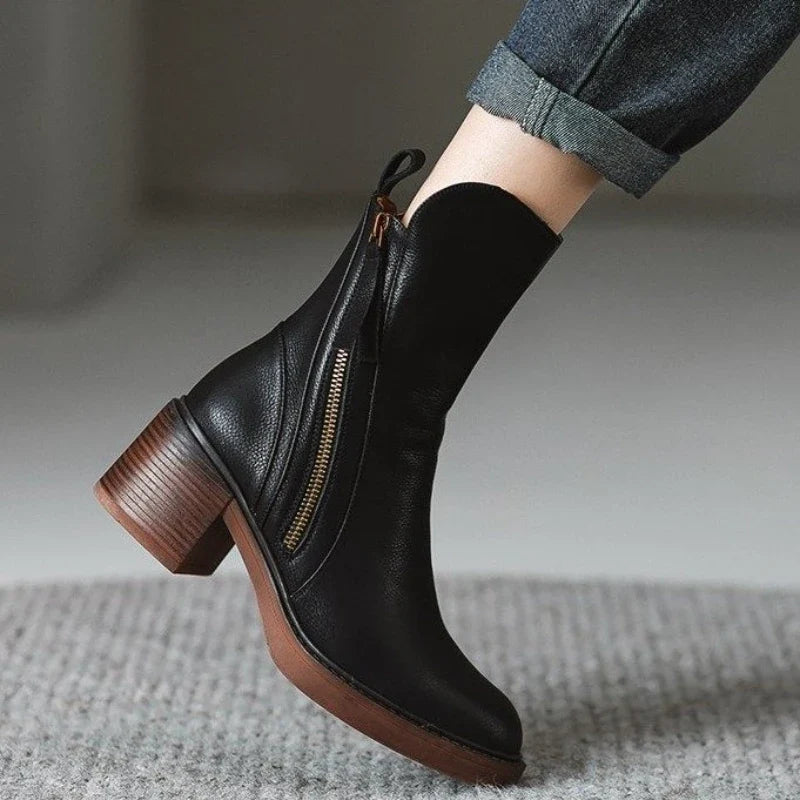 Mia Ankle Boots – Cushioned Comfort