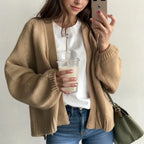 Women’s Bianzetta Cardigan – Chunky Open Front