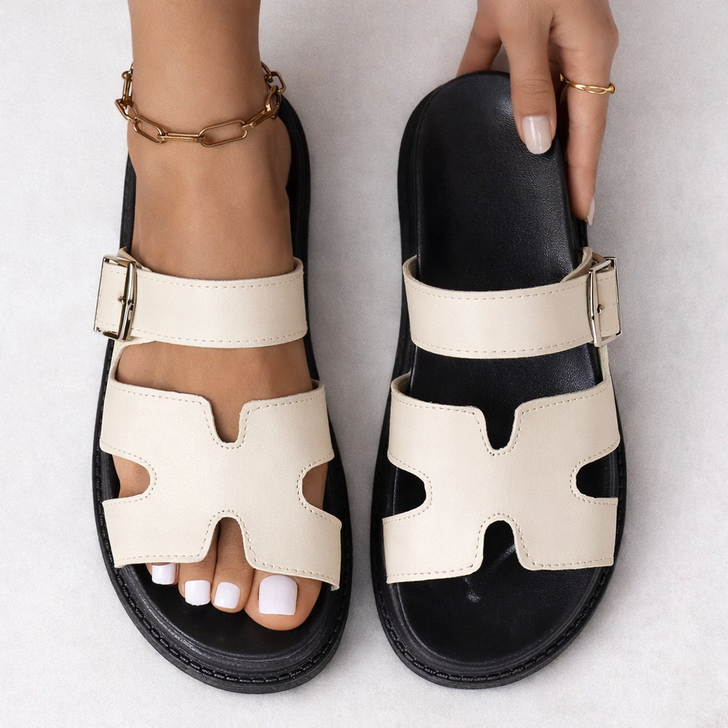 Women's Comfort Walking Sandals - Arch Support & Cushioned Footbed
