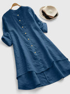 Noa | Vestido Camisero De Capas