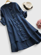 Noa | Vestido Camisero De Capas