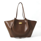 Women's Chic Large Tote Bag – Faux Leather
