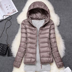 Women's Hooded Down Jacket – Featherlight & Packable