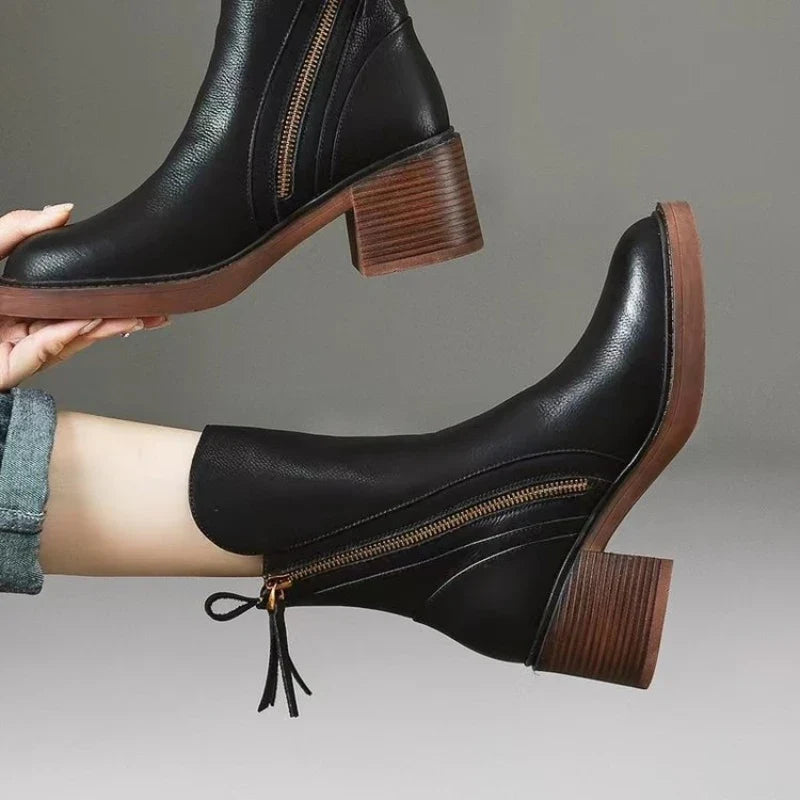Mia Ankle Boots – Cushioned Comfort