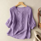 Jimena | Blusa Bordada Elegante