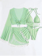 Solid Bikini Top - Padded Wireless European Style