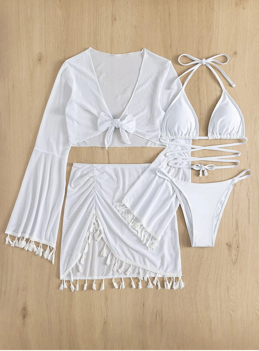 Solid Bikini Top - Padded Wireless European Style
