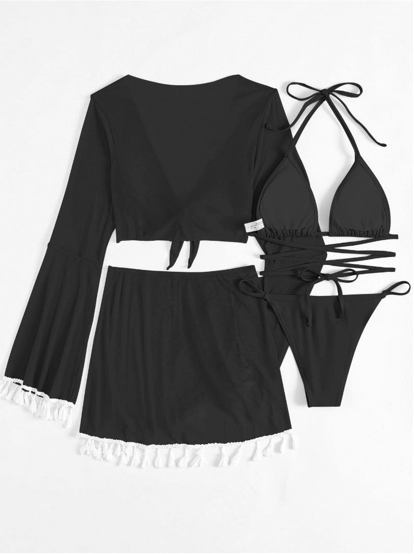 Solid Bikini Top - Padded Wireless European Style