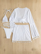 Solid Bikini Top - Padded Wireless European Style