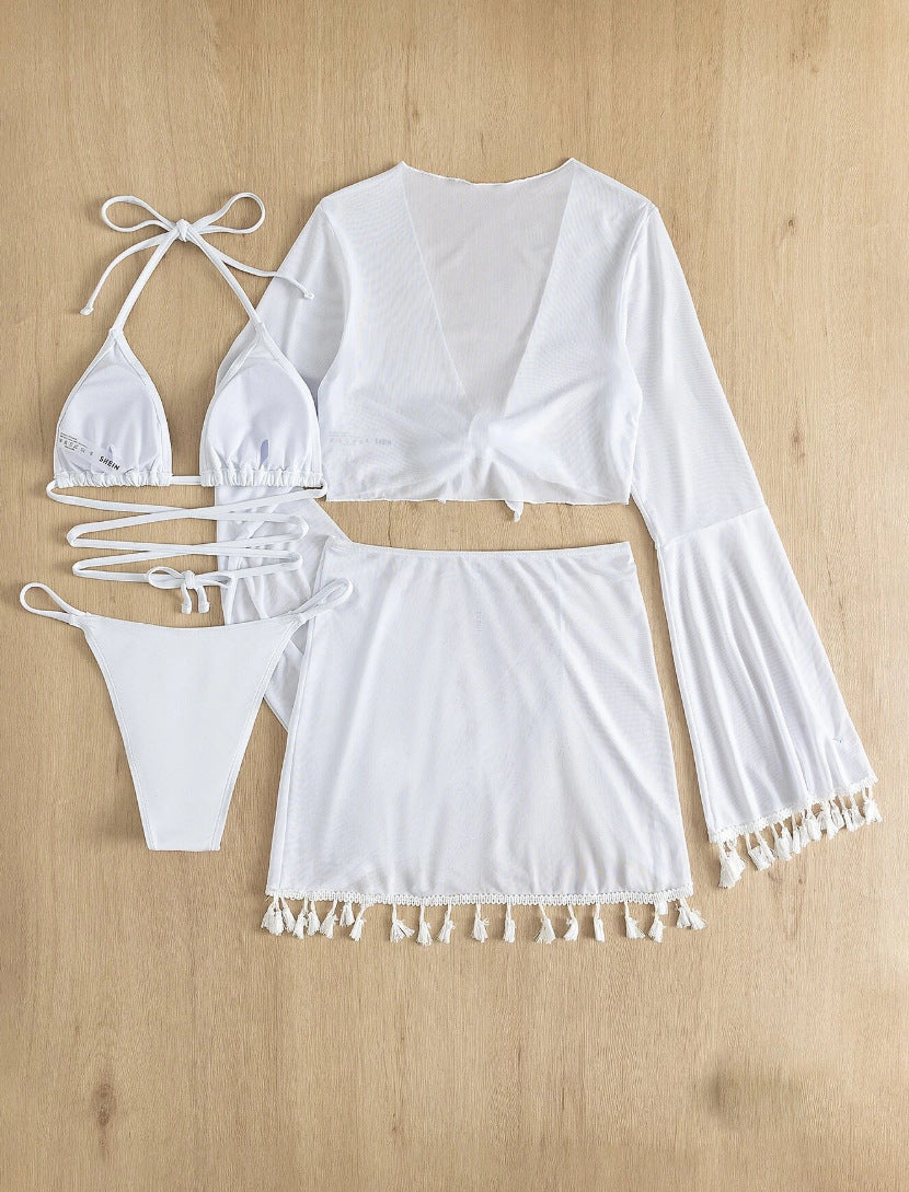 Solid Bikini Top - Padded Wireless European Style