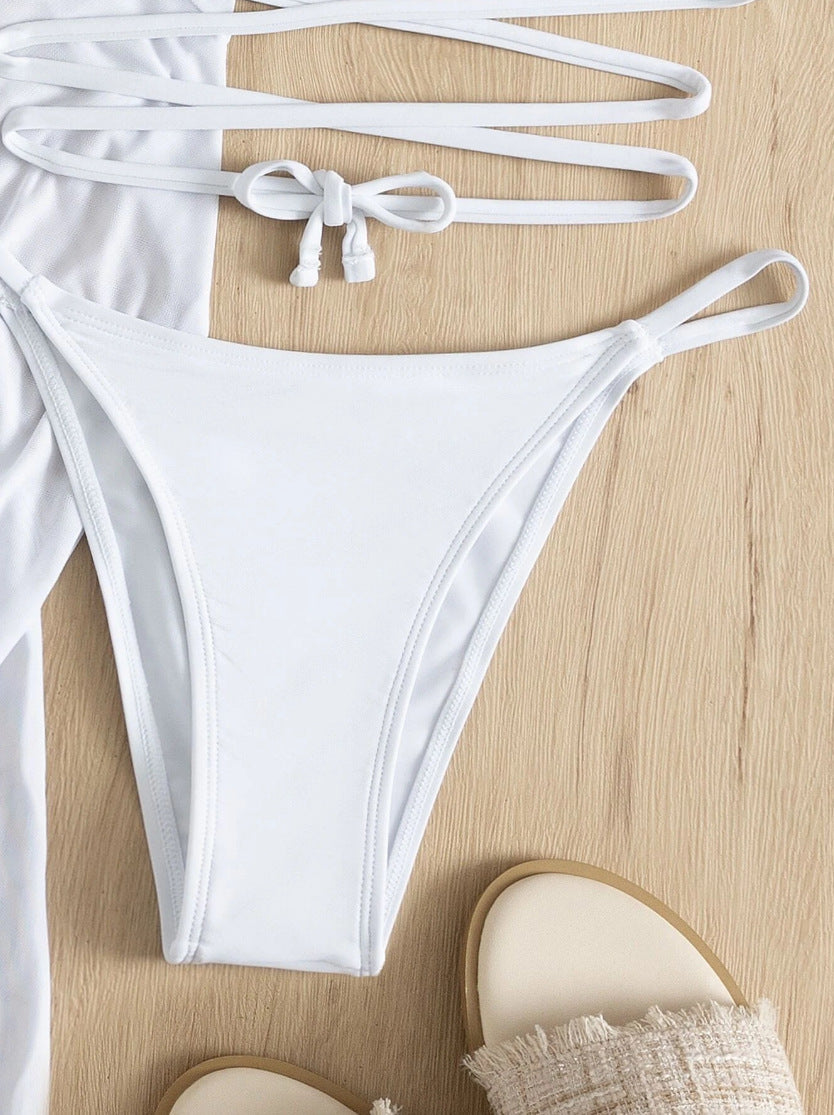 Solid Bikini Top - Padded Wireless European Style
