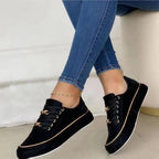 Ava | Chic Cushioned Shoes – Round Toe