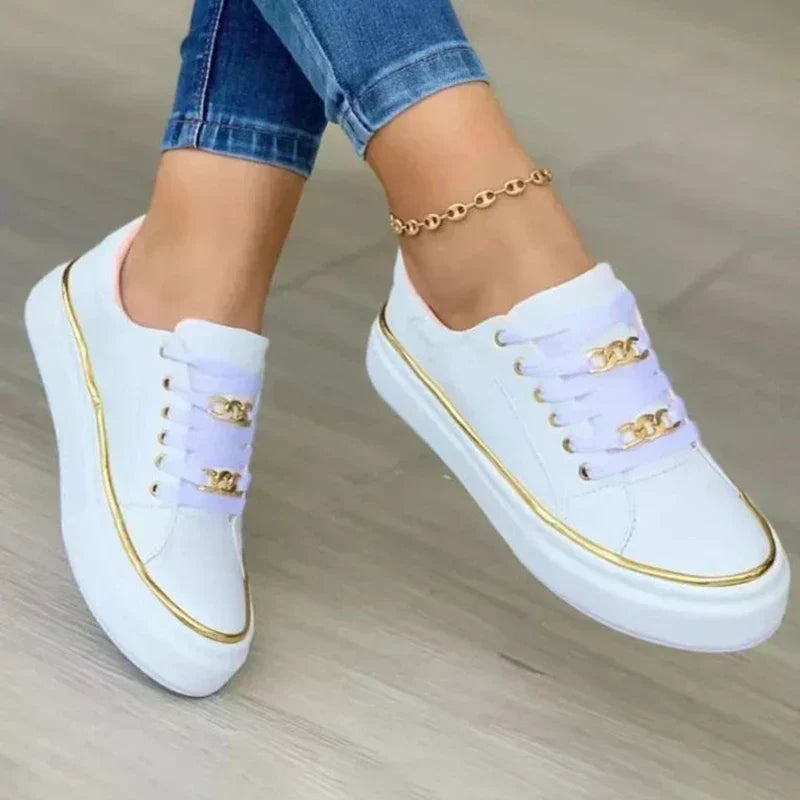 Ava | Chic Cushioned Shoes – Round Toe