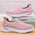 Women's Cozy Slip-On Sneakers – Wide Toe Box