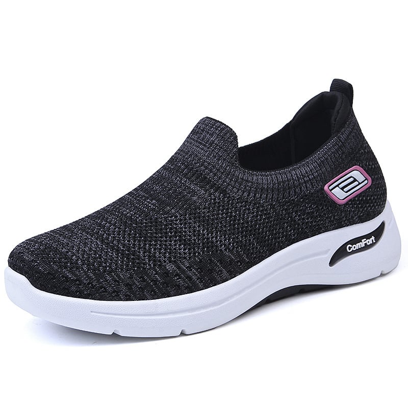 Women's Cozy Slip-On Sneakers – Wide Toe Box