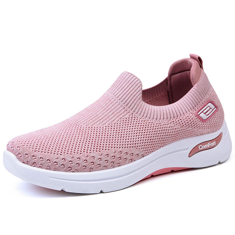 Women's Cozy Slip-On Sneakers – Wide Toe Box