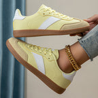 Women's Cozy Lace-Up Sneakers – Breathable