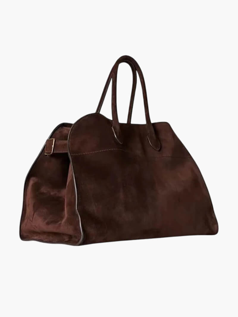 Women's Large Vegan Leather Tote Bag - Spacious Everyday Carry