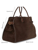 Women's Large Vegan Leather Tote Bag - Spacious Everyday Carry