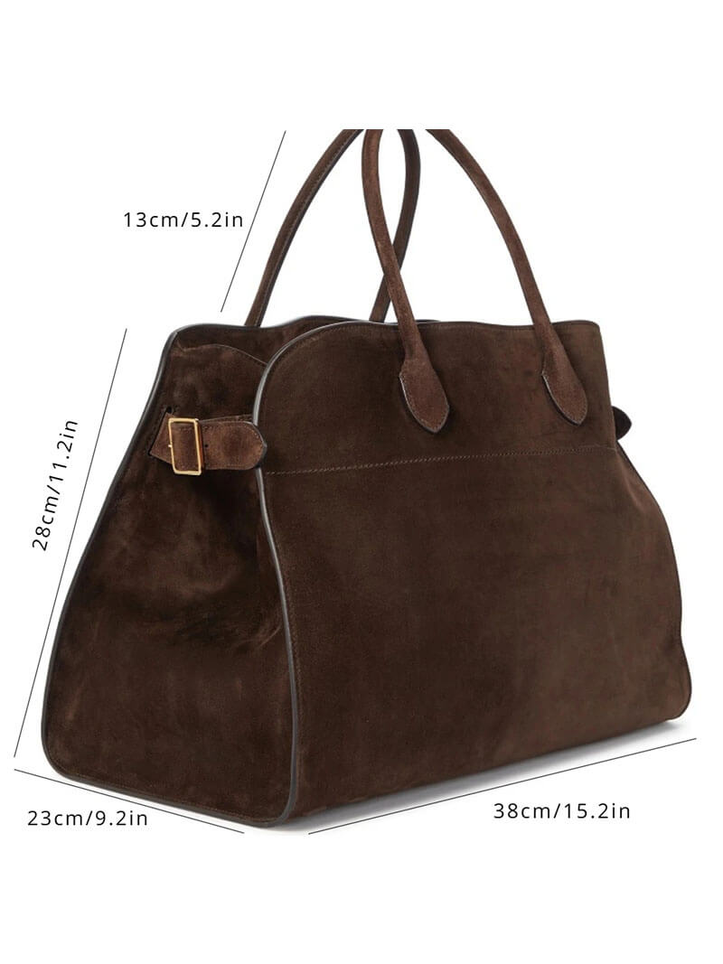 Women's Large Vegan Leather Tote Bag - Spacious Everyday Carry