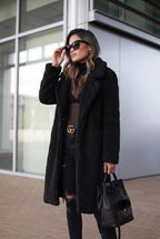 Isla Women’s Long Teddy Coat