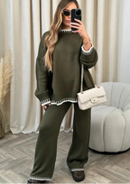 Luciana | Conjunto De Punto Elegante