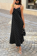 Women's Bodycon Slip Dress – Polka Dot