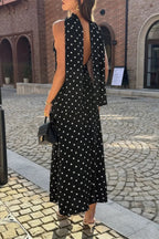 Women's Bodycon Slip Dress – Polka Dot