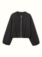 Women's Light Bomber Jacket – Zip Front